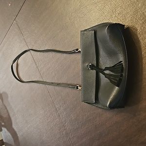 By Anthropologie Dreia Black Crossbody Bag